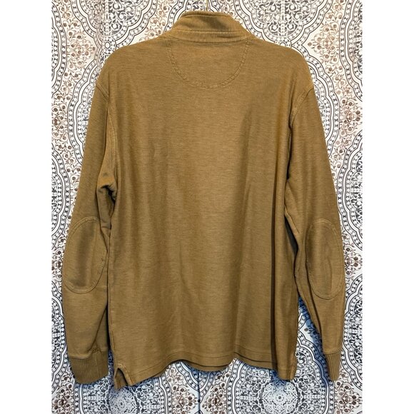 Lands End Mens Brown Pullover Sweater Size M - Picture 3 of 12
